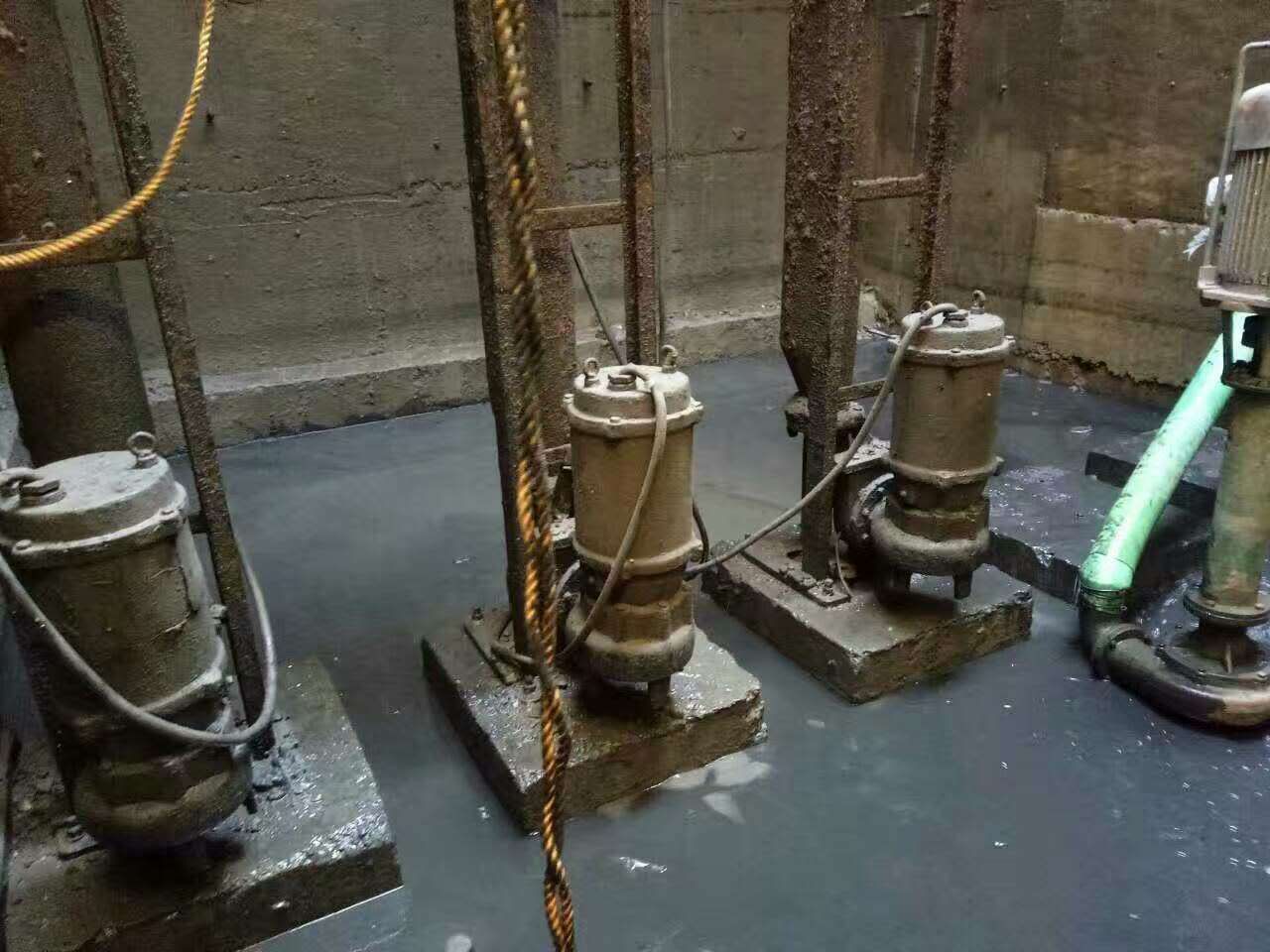 华州污水池清理